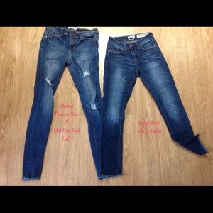Two pairs Size 3 jeans